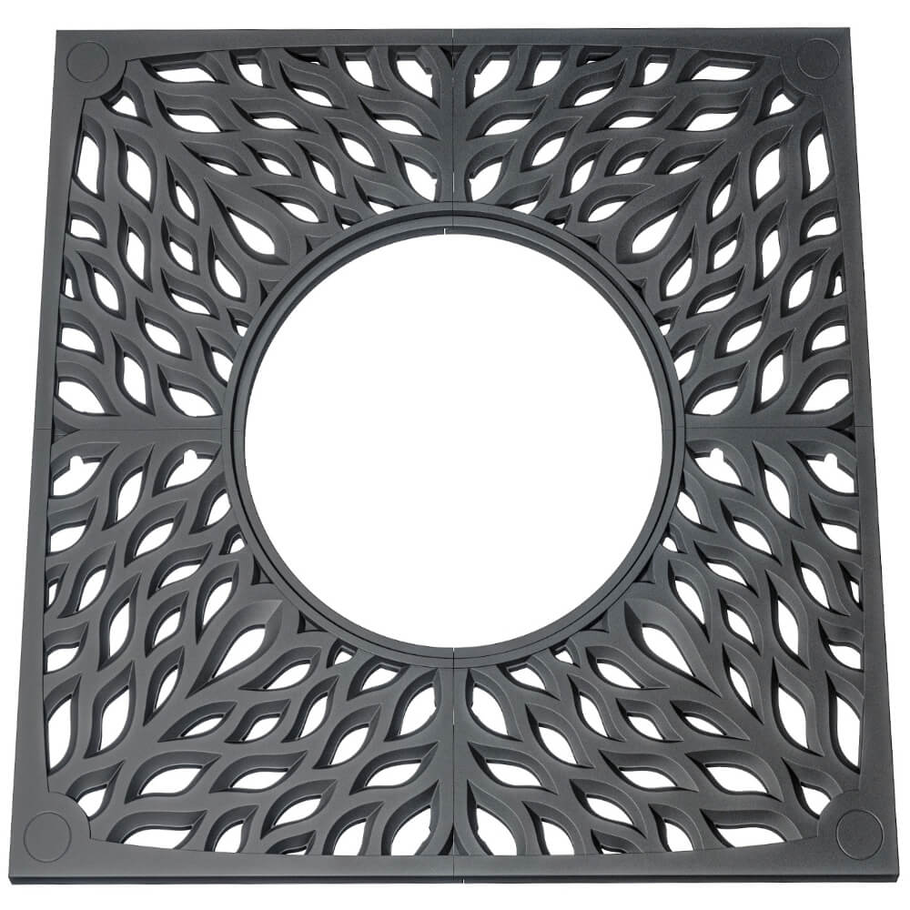 Приствольная решетка для дерева ZKING CRUST 2х2м Черная Нягань фото