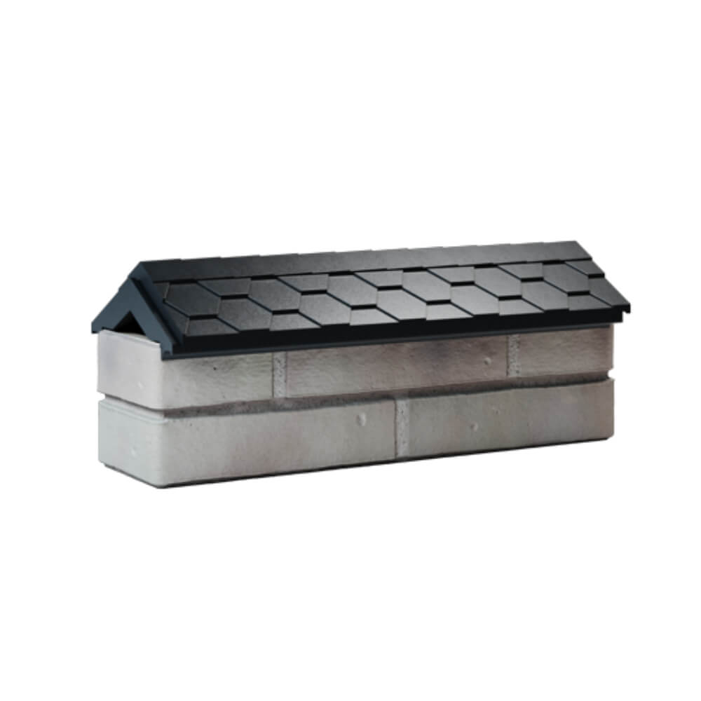 Парапет Zking Эверест Черный с посадкой на 0.5 кирпича (130мм) Нягань фото