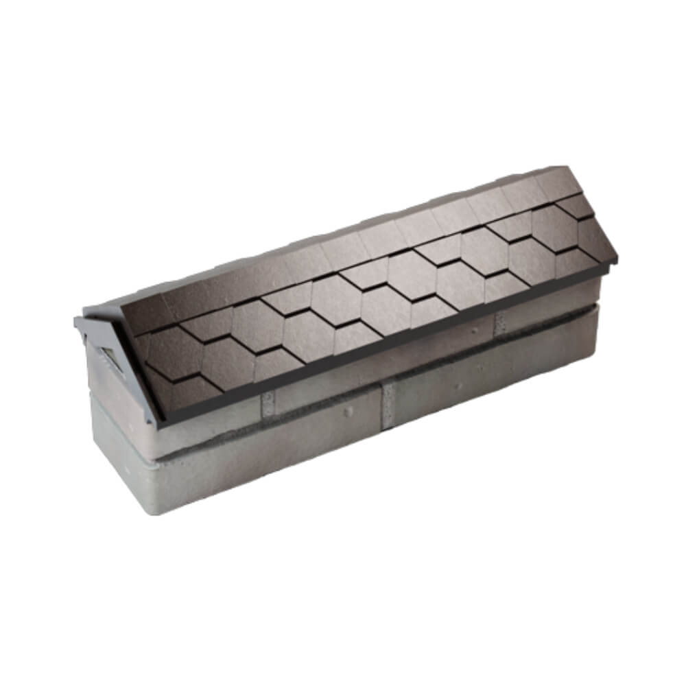 Парапет Zking Эверест Коричневый с посадкой на 0.5 кирпича (130мм) в Нягани фото