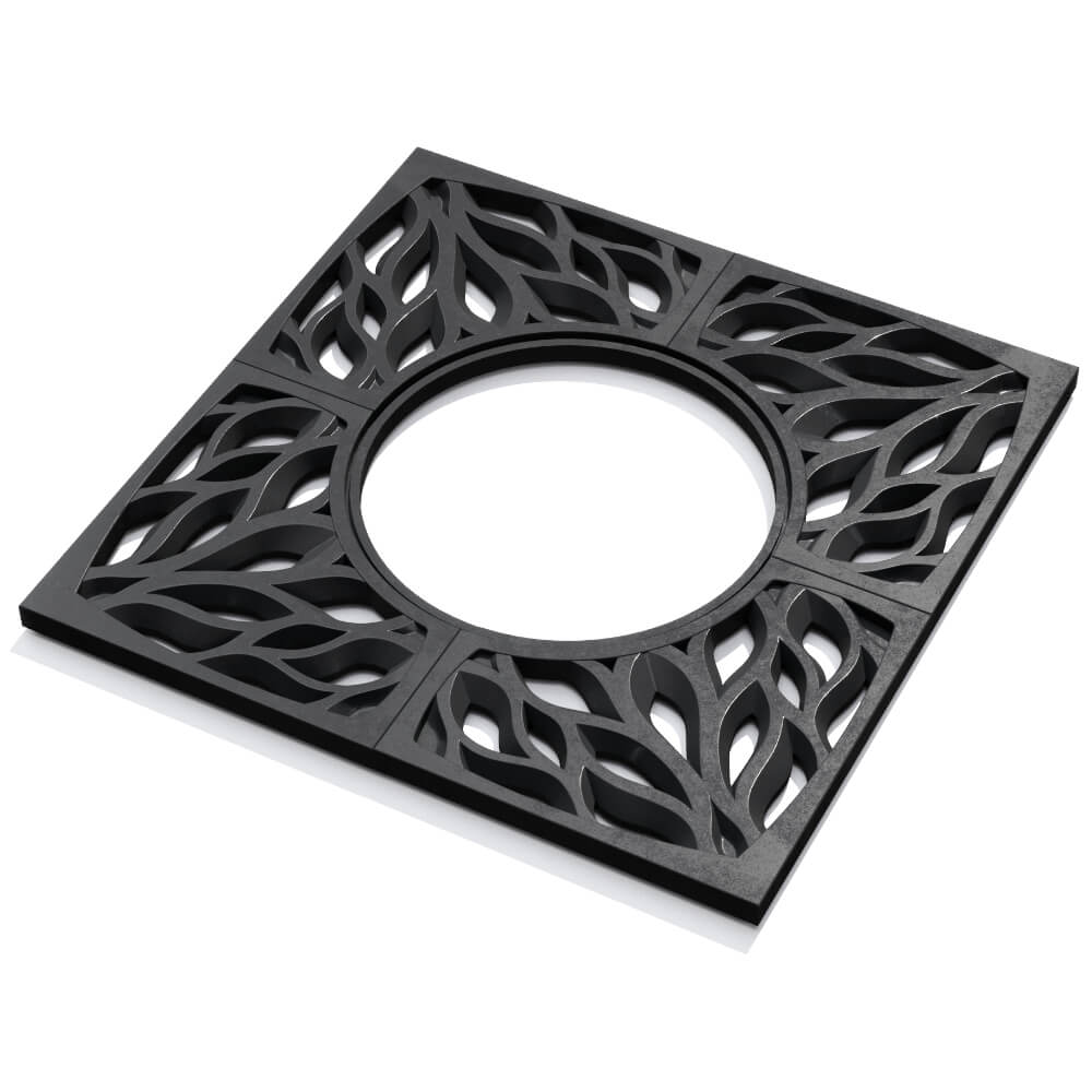 Приствольная решетка для дерева ZKING CRUST 1.2х1.2м Черная в Нягани фото