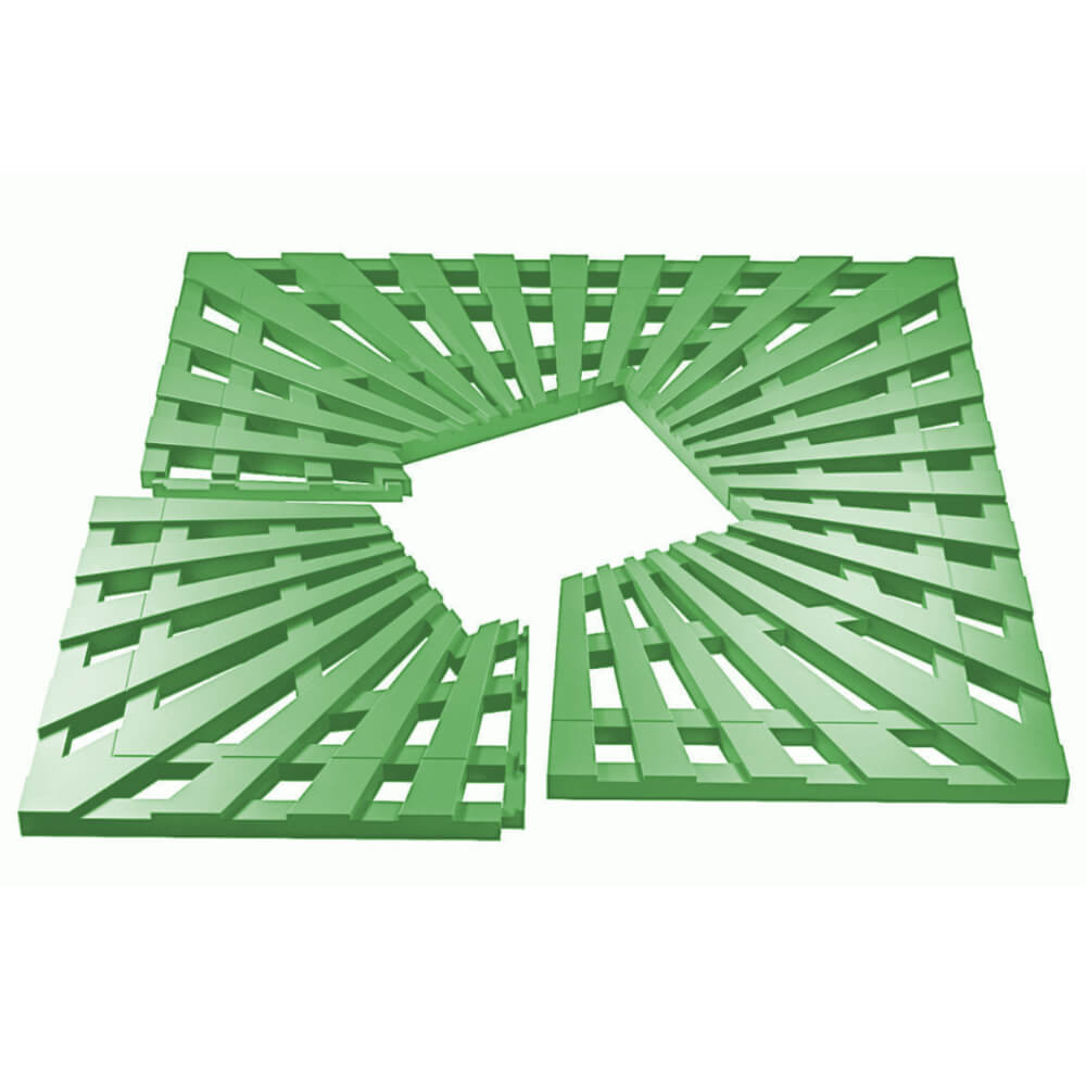 Приствольная решетка для дерева ZKING ATMOSPHERE 1.2х1.2м Зеленая в Нягани фото