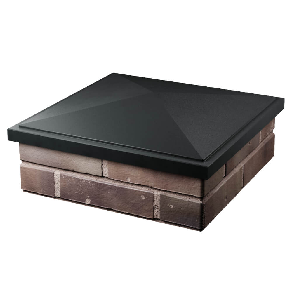 Колпак Zking БонаМоно Черный на столб 2х2 кирпича (515х515, 530х530мм) в Нягани фото