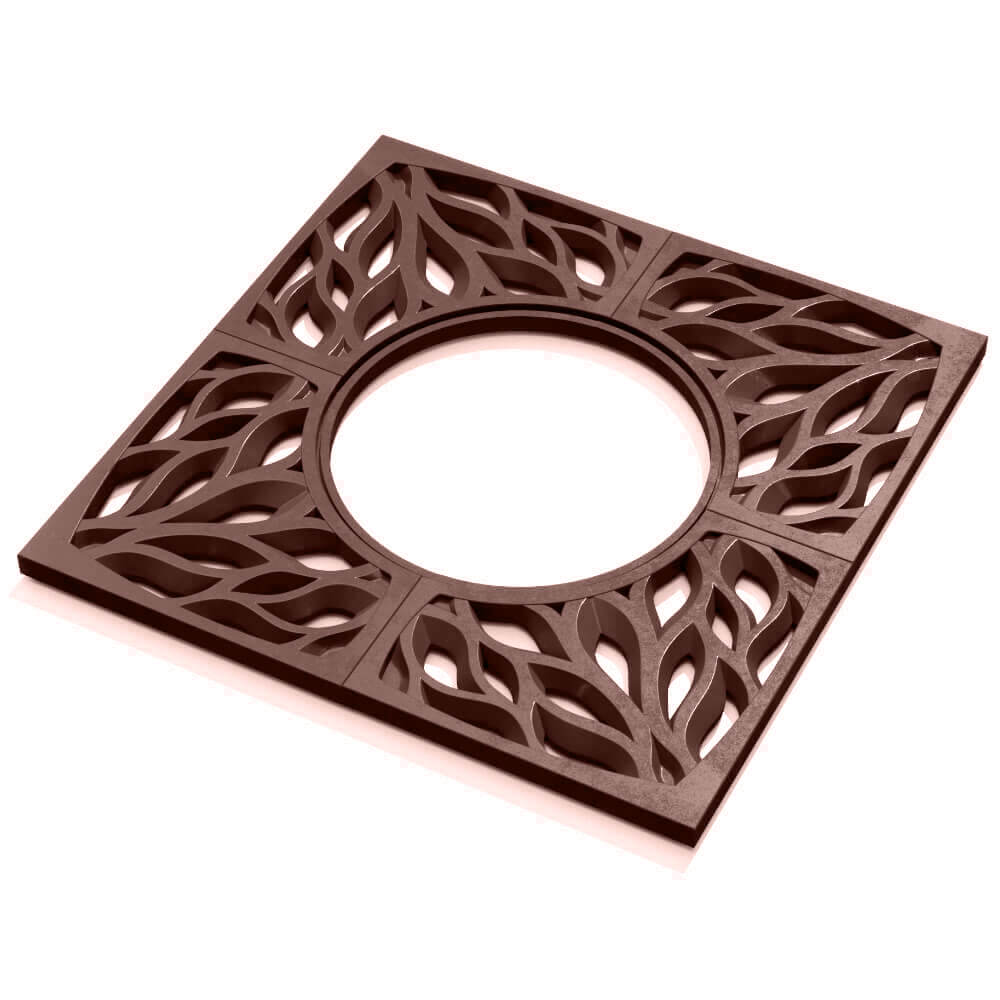 Приствольная решетка для дерева ZKING CRUST 1.2х1.2м Коричневая в Нягани фото