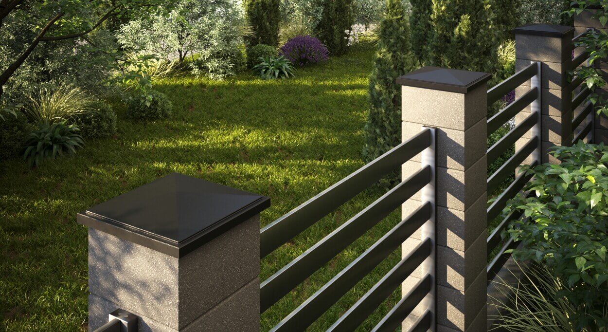 Колпак Zking БонаМоно Коричневый на столб 1.5х1.5 кирпича (385х385, 400х400мм) в Нягани фото