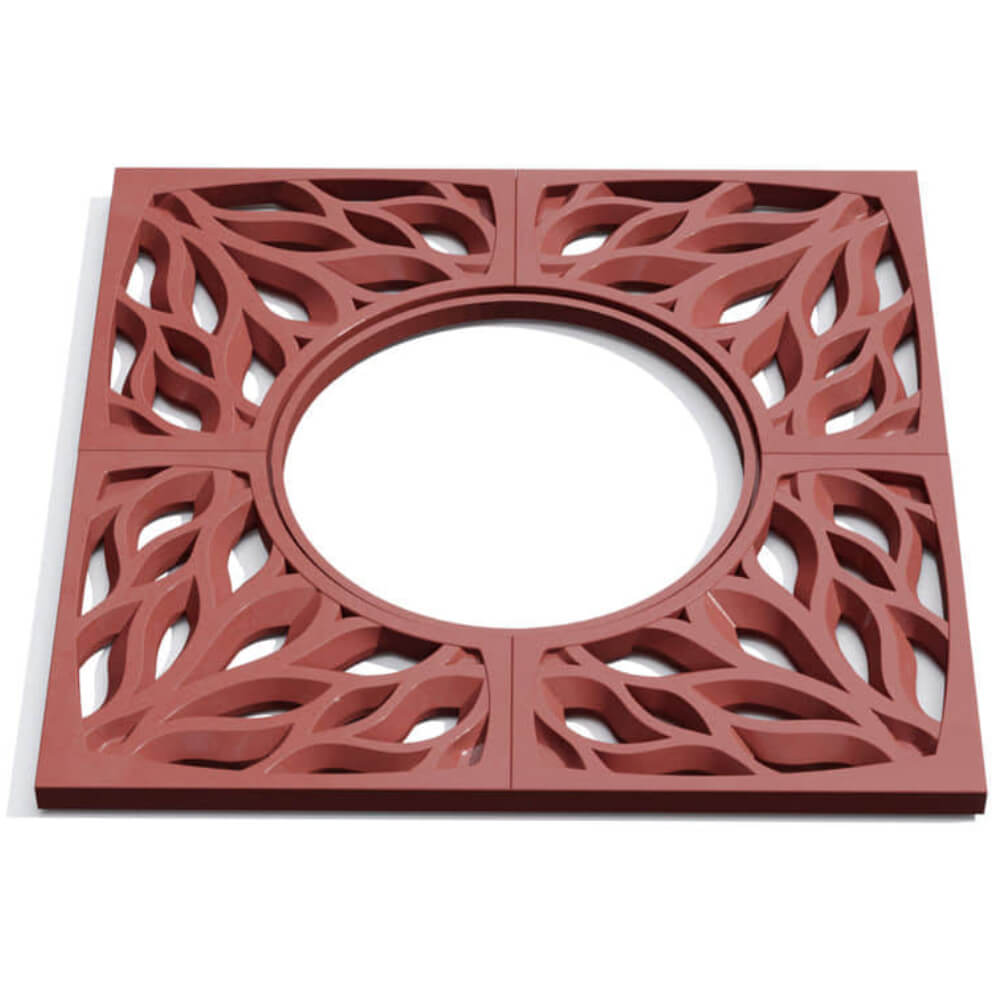 Приствольная решетка для дерева ZKING CRUST 1.2х1.2м Красная Нягань фото