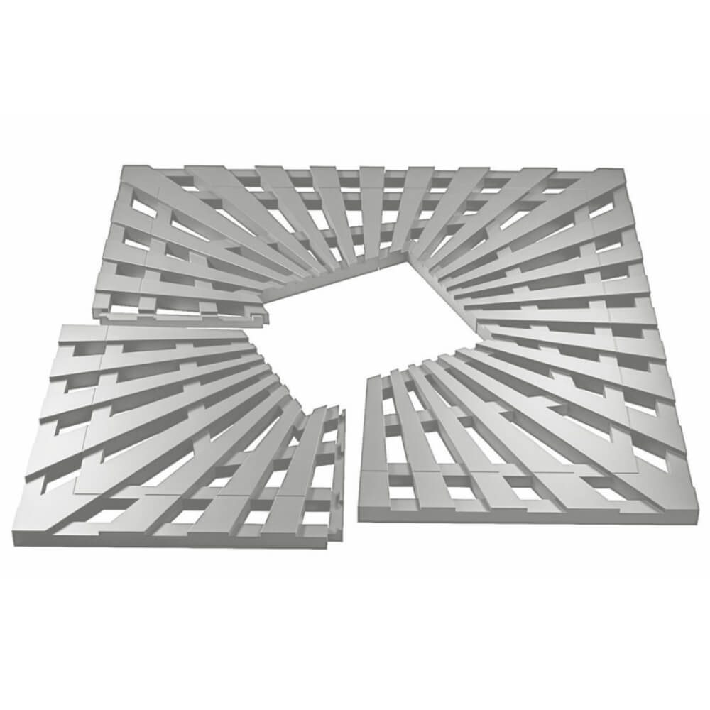 Приствольная решетка для дерева ZKING ATMOSPHERE 1.2х1.2м Бежевая в Нягани фото