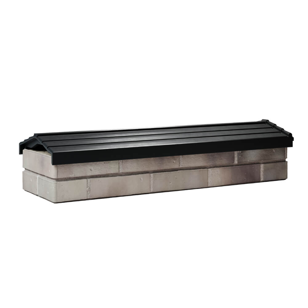 Парапет Zking Бона ХайТек Черный посадка на 0.5 кирпича (130мм) Нягань фото