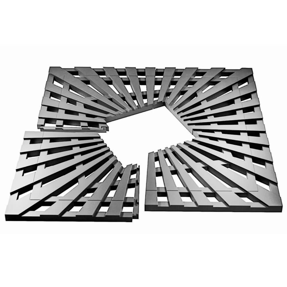 Приствольная решетка для дерева ZKING ATMOSPHERE 1.2х1.2м Серая в Нягани фото