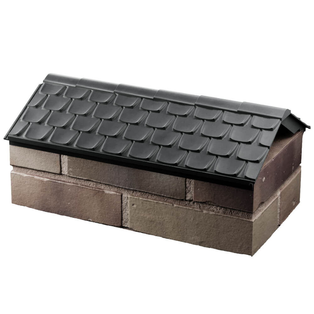 Парапет Zking Эльбрус Серый с посадкой на 1 кирпич (255мм) в Нягани фото