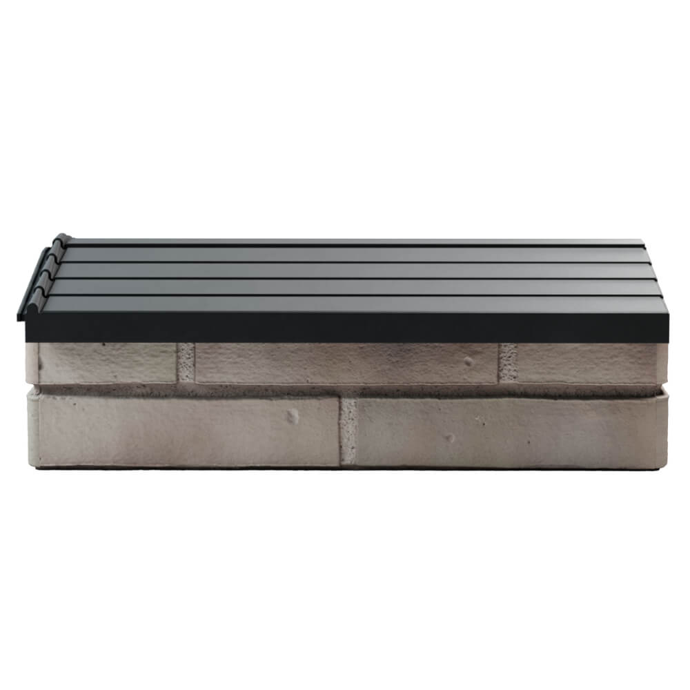 Парапет Zking Бона ХайТек Серый с посадкой на 1 кирпич (200/225/255мм) в Нягани фото