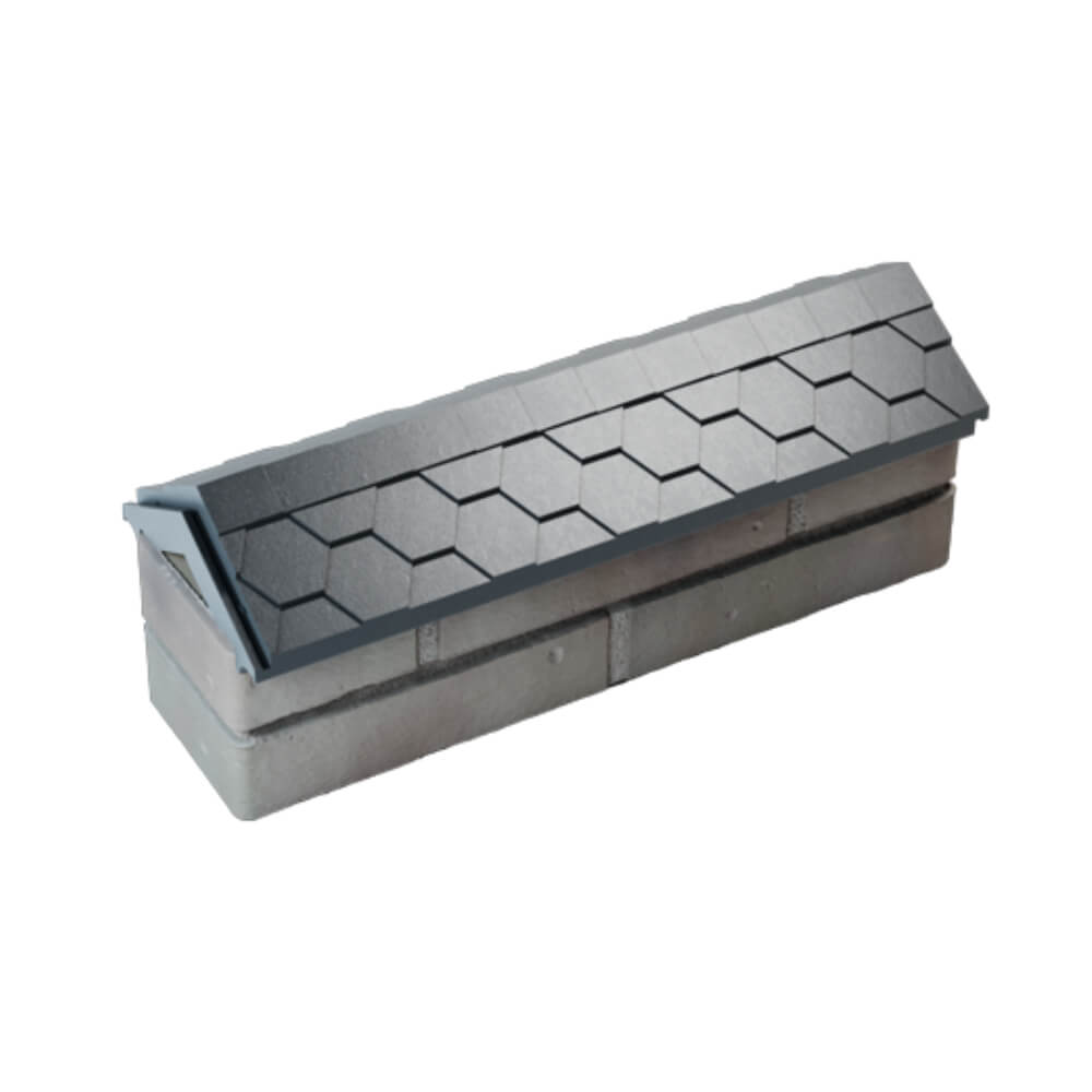 Парапет Zking Эверест Серый с посадкой на 0.5 кирпича (130мм) в Нягани фото