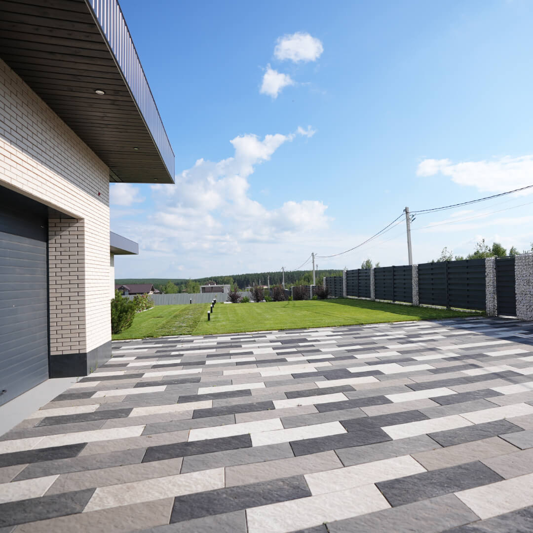 Шаговая плита STONE Графитовый Серый 990х330х55мм в Нягани фото